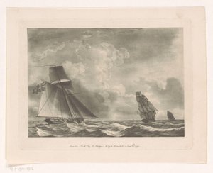 Frota britânica no mar
Seascapes (título da série) de Edward Hedges
