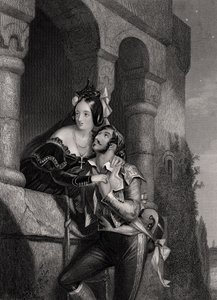 "Boa Noite, Mil Vezes, Boa Noite", gravada por WH Egleton, de "Romeu e Julieta" de William Shakespeare (1564-1616)