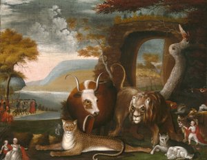 O reino pacífico e o tratado de Penn de Edward Hicks