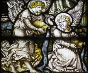 Anjos, 1882 (vitral) de Edward Holmes Jewitt