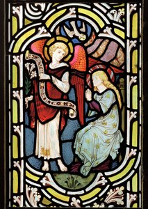 A Anunciação, c.1878 (vitral)