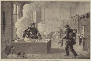 A casa receptora da Royal Humane Society, Hyde Park de Edward Hull