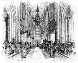 Abadia de Bath, Bath, Somerset, 1902-1903. de Edward J. Burrows