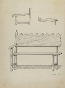 Cama da Missão de Edward Jewett