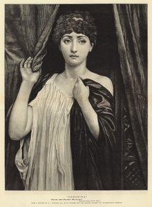Cressida (engraving) de Edward John (after) Poynter
