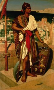 Em guarda no tempo dos faraós de Edward John Poynter
