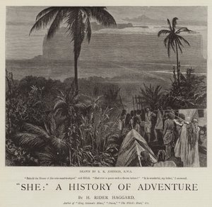 Ela, uma história de aventura de Edward Killingworth Johnson