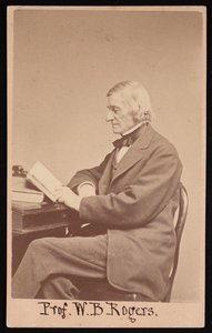Retrato de William Barton Rogers 1804-1882, entre 1866 e 1873. de Edward L Allen