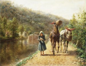 No caminho de reboque,