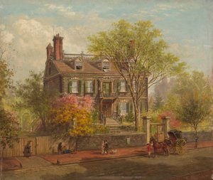 A Casa John Hancock de Edward Lamson Henry