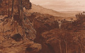 Bavella, Córsega de Edward Lear