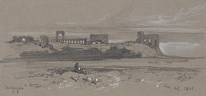 Campo de Roma de Edward Lear