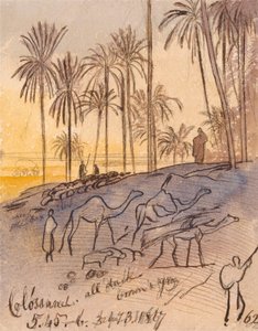 Colósaneh, 5:45 - 18:00, 3 de janeiro de 1867 (62) de Edward Lear