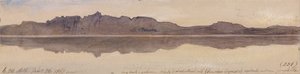 Amanhecer no Nilo de Edward Lear