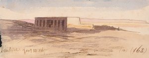 Dendera de Edward Lear