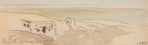 Dendera, 15 de janeiro de 1867 (155) de Edward Lear
