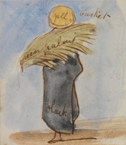 Homem do Egito de Edward Lear