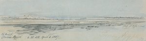 EL Areesh (correndo para o Egito) de Edward Lear