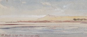 El Kab; 14h30, 25 de janeiro de 1867 de Edward Lear