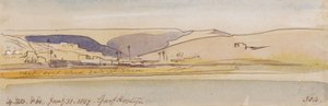 Garf Hosayn; 16h20, 31 de janeiro de 1867 (304) de Edward Lear