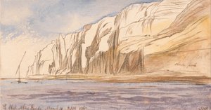Gebel Sheikh Abu Fodde, 8:00 horas, 4 de março de 1867 (588) de Edward Lear
