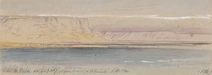 Gebel Sheikh Eredi, (pombal de Er Raineh) de Edward Lear