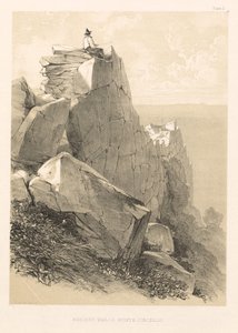 Excursão ilustrada na Itália (vol. II): Muralhas Antigas, Monte Circello de Edward Lear