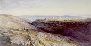 Jerusalém, 1865 de Edward Lear