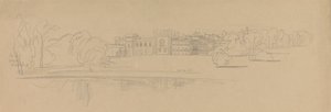 Knowsley Hall de Edward Lear