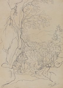 La Cava, 19 de julho de 1838 de Edward Lear