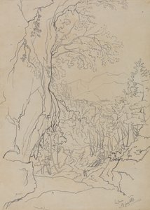 La Cava, 19 de julho de 1838 de Edward Lear