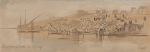 Luxor, 7:00 horas, 20 de janeiro de 1867 (198) de Edward Lear