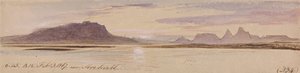 Perto de Abu Simbel de Edward Lear