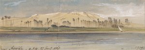 Perto de Assuão de Edward Lear
