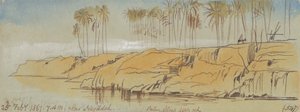 Perto de Negadeh. 7:00 A.M., 25 Fev. 1867 (547) de Edward Lear