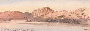 Perto de Tafa, 17h50, 16 de fevereiro de 1867 (505A) de Edward Lear