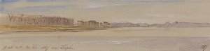 Perto de Tapha, 9h45, 31 de janeiro de 1867 (287) de Edward Lear