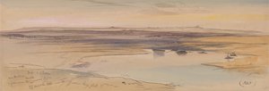 New Harbour, Malta de Edward Lear
