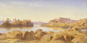 Filae, Egipto de Edward Lear