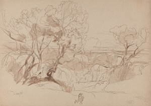 Santa Decca, Corfu, 28 de maio de 1848 (126) de Edward Lear