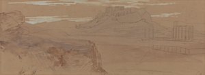 Esboços de Atenas de Edward Lear