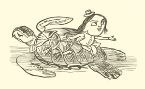 O cortejo do Yonghy-Bongy-Bo (gravura) de Edward Lear
