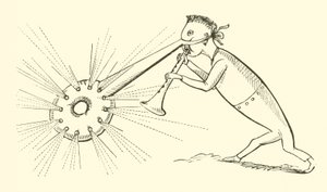 O Dong com Nariz Luminoso (gravura) de Edward Lear