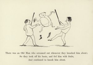 Havia um Velho, que gritava sempre que o derrubavam de Edward Lear