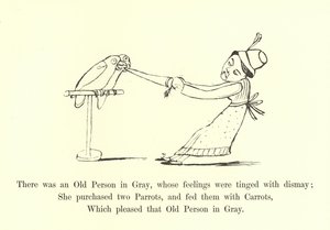 Havia uma pessoa idosa em Gray, cujos sentimentos estavam tingidos de desânimo de Edward Lear