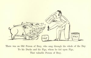 Havia um Velho de Bray, que cantou durante todo o dia de Edward Lear