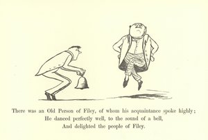 Havia uma pessoa idosa de Filey, de quem seu conhecimento spok altamente de Edward Lear