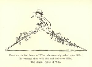 Havia um velho de Wilts, que constantemente andava sobre palafitas de Edward Lear