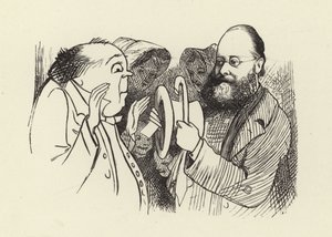Ilustração da página de título para mais absurdo de Edward Lear