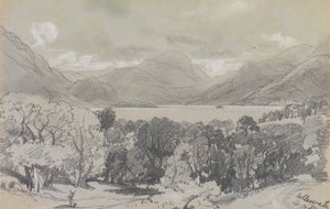 Ullswater, 14 Oct. 1836 de Edward Lear